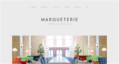 Desktop Screenshot of marqueterie.com.br